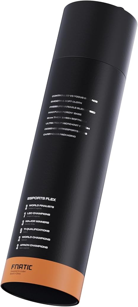 Fnatic Max Focus 3 XL Pro Gaming Mouse Pad - Sunrise Orange - Desert Games