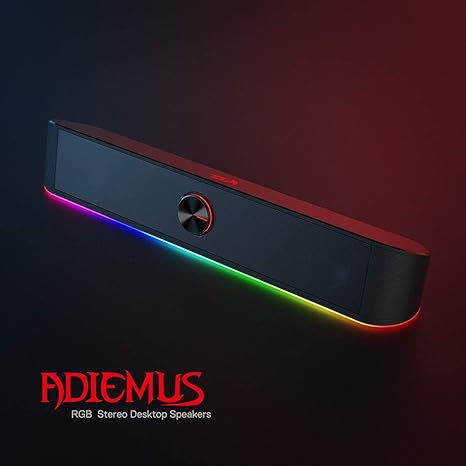 Redragon GS560 RGB Desktop Soundbar - Desert Games