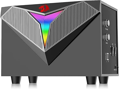 Redragon GS700 Toccata, 2.1, RGB Computer Speakers RED-GS700 - Desert Games