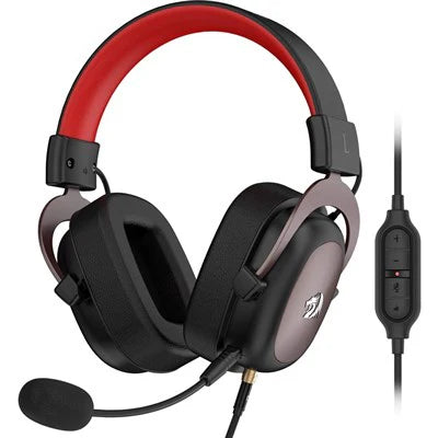 Redragon H510-1 ZEUS 2 Wired Gaming Headset - 7.1 Surround Sound - Black - Desert Games