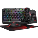 Redragon S101-BA-2 Keyboard, Mouse, Headset & Mousepad 4-in-1 - Desert Games