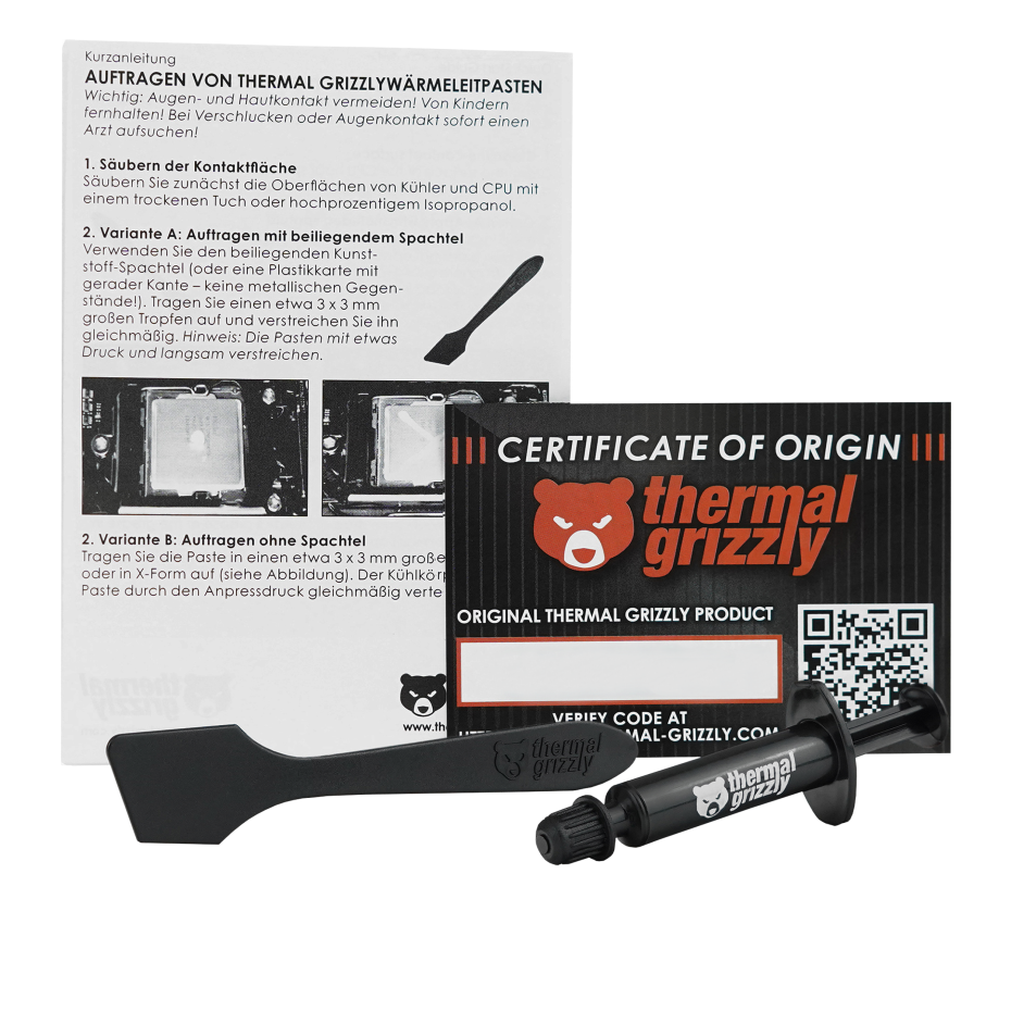 Thermal Grizzly Kryonaut High Performance Thermal Paste TG-K-001-RS - Desert Games