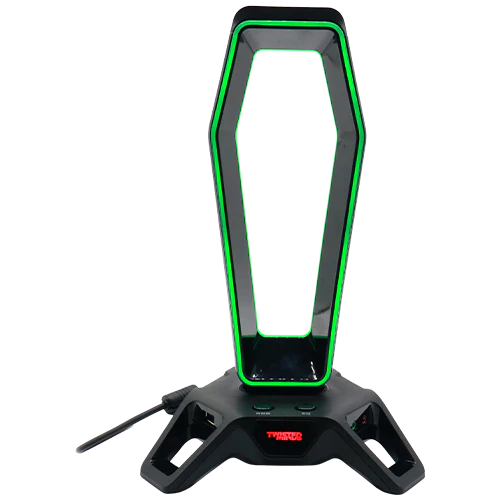 Twisted Minds TM-HS-502 RGB Scorpion Headset Stand Black - Desert Games