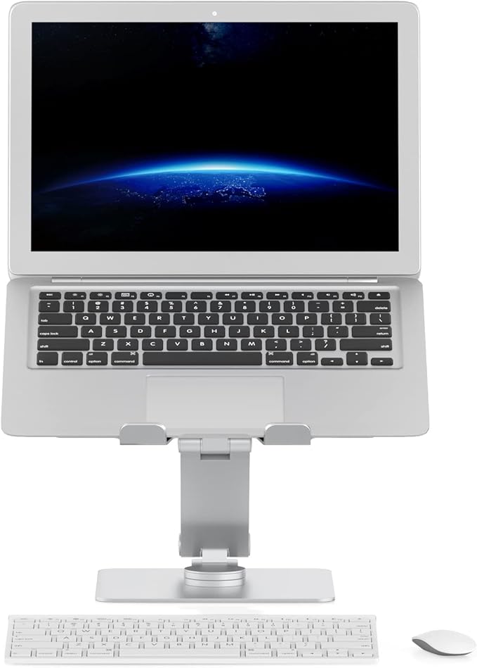 UPERGO AP-2V Aluminum Height Adjustable Laptop Stand - Desert Games