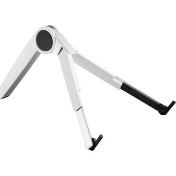 Upergo UP-1 Tablet Foldable Stand, Aluminum Alloy, Height Adjustable Laptop, For Up To 15.6" Laptop - White - Desert Games