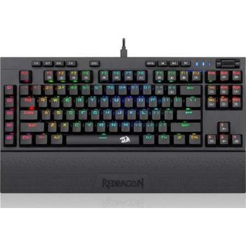 Redragon K596 Vishnu 2.4G Wired/Wireless Mechanical Gaming Keyboard Red Switches - Desert Games