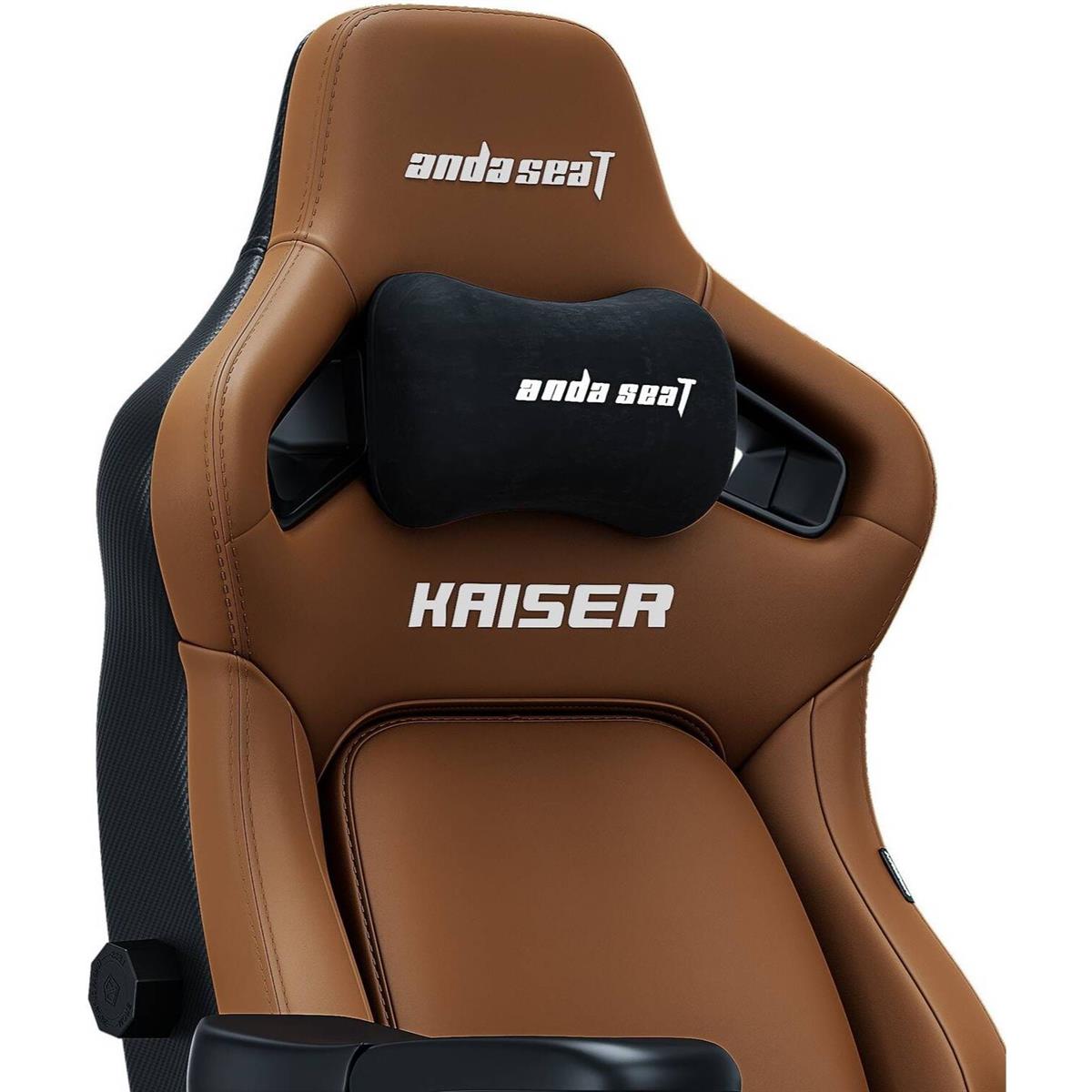 Anda Seat Kaiser 4 L Large Gaming Chair - Bentley Brown - Desert Games