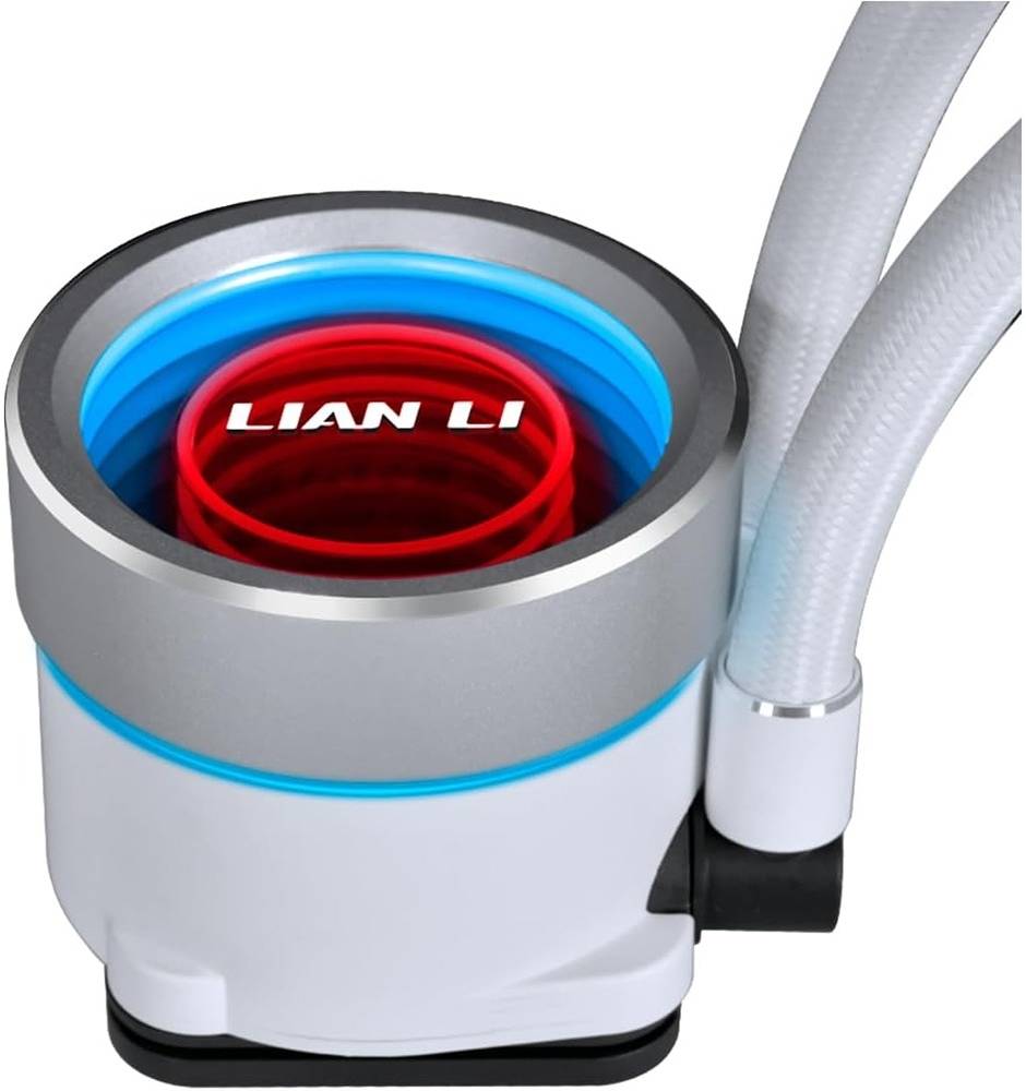 Lian Li Galahad II Trinity Liquid CPU Cooler, White | GA II-Trinity-240-W - Desert Games