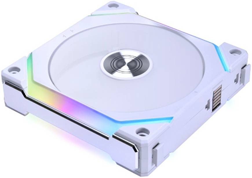 Lian-Li UNI FAN SL V2 Revolutionized Daisy-Chain ARGB Fan, Modular 120mm Fans, Up to 2000 RPM Fan Speed, 64.5 CFM Airflow, Sophisticate Lighting Effects, 3 Pack, White | G99.12SLV23W.00 - Desert Games