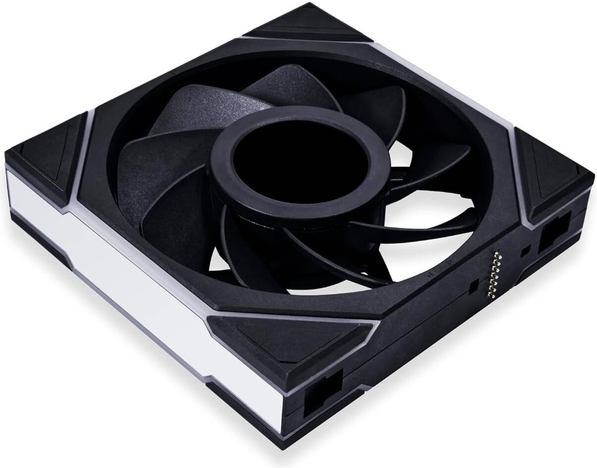 Lian Li Uni Fan TL 120 Reverse Blade Case Fan, Single Pack, Black | G99.12RTLLCD1B.00 - Desert Games