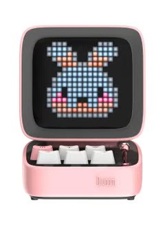 Divoom DitooMic Bluetooth Speaker Microphone Karaoke Function - Pink - Desert Games