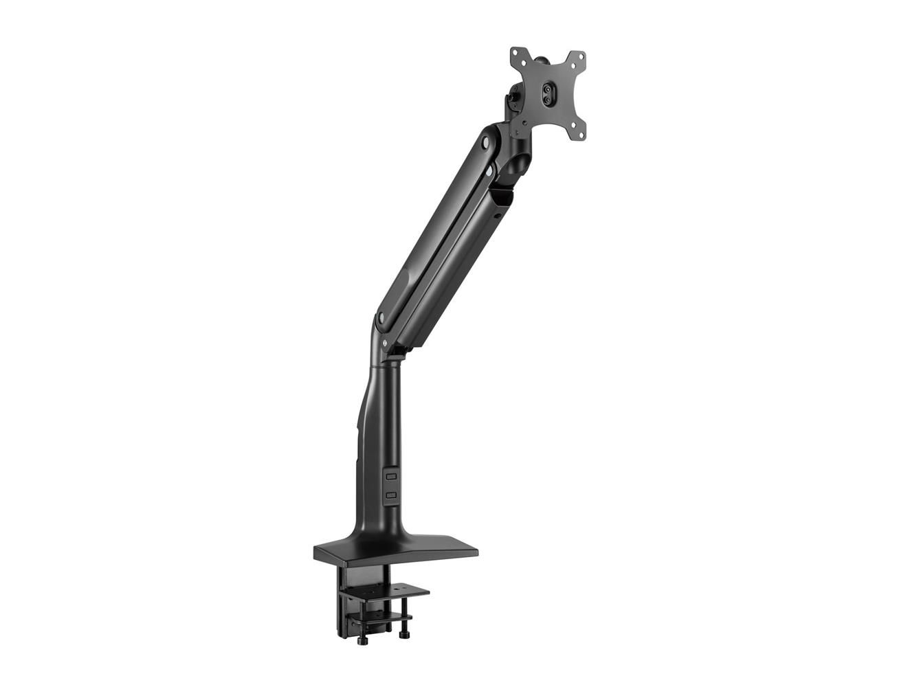 Gadgeton Versatile Single Monitor Arm, Stand And Mount For Gaming And Office Use - Black - Desert Games