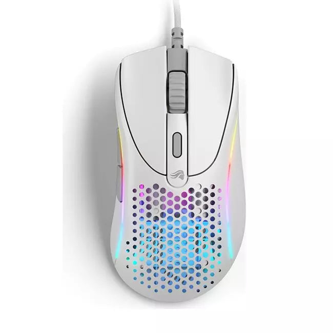 Glorious Model D 2 Wired Optical RGB Gaming Mouse - White | GLO-MS-DV2-MW - Desert Games