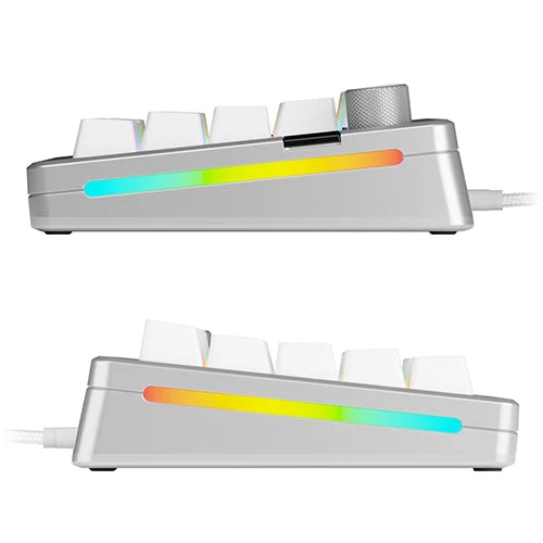 Glorious GMMK 3 PRO 65% Prebuilt Wired Gaming Keyboard - Silver GMMK3-PRO-65-FOX-W-S - Desert Games