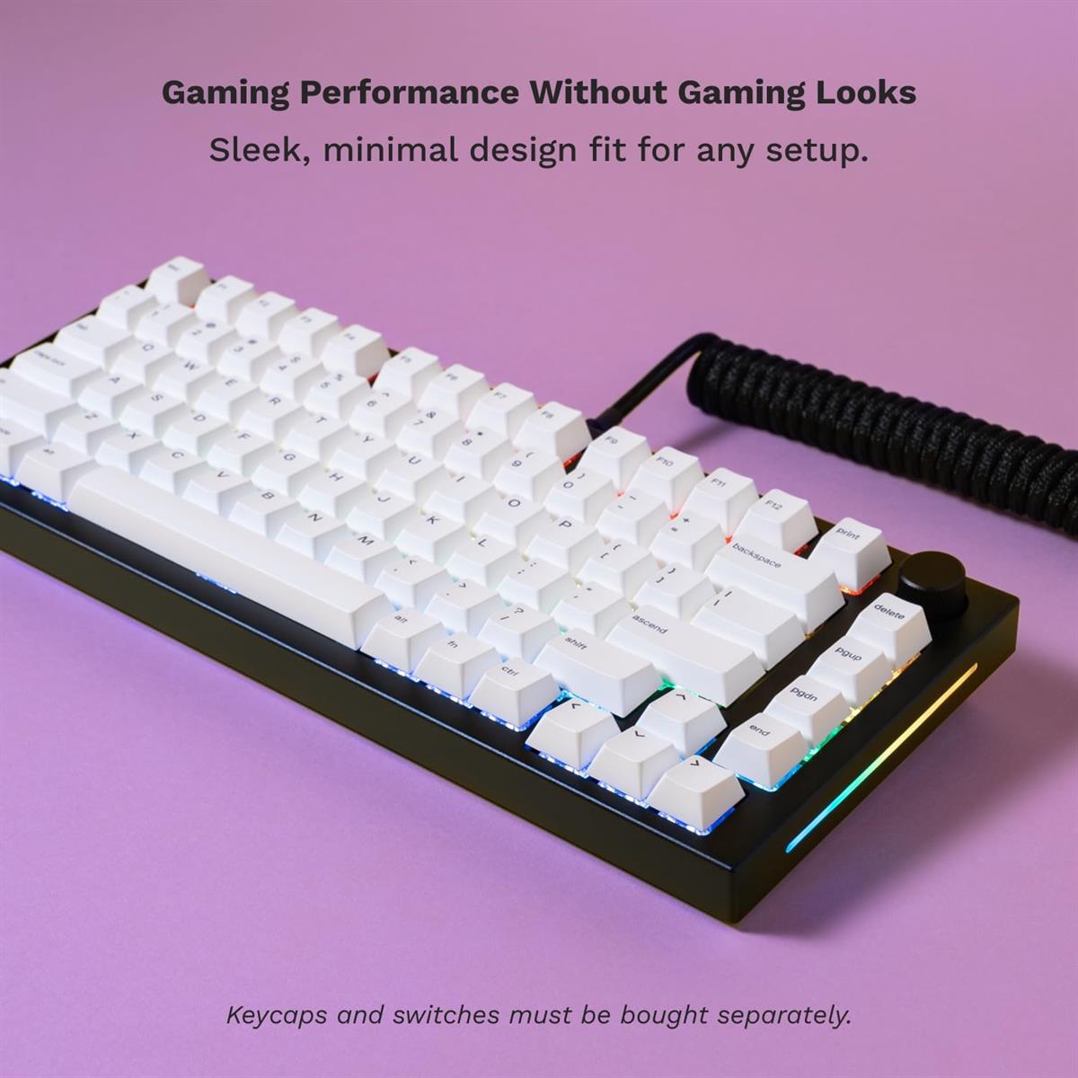 Glorious GMMK Pro 75% Barebone - Black GLO-GMMK-P75-RGB-B - Desert Games