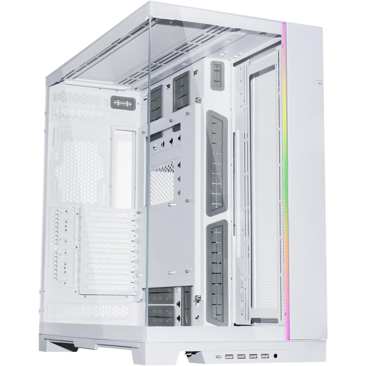 Lian Li O11 Dynamic EVO XL Full-Tower ATX Gaming Case - White - Desert Games