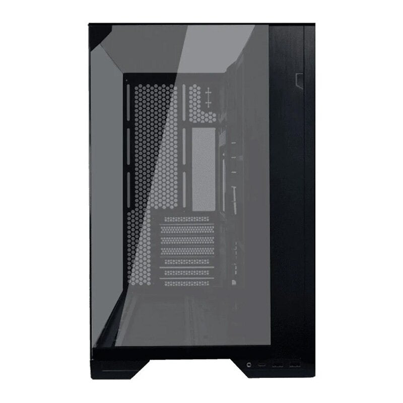 Lian Li O11 Vision Compact Dual-Chamber Mid-Tower Triple Tempered Glass ATX Case - Black | O11VPX - Desert Games
