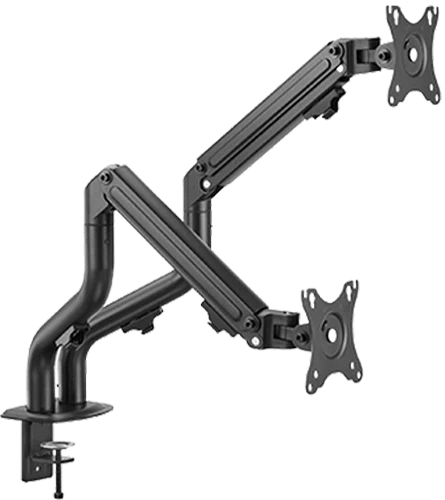Twisted Minds Dual Monitor Pipe Shaped Counterbalance Spring Assisted Monitor Arm TM-71-C012 - Desert Games