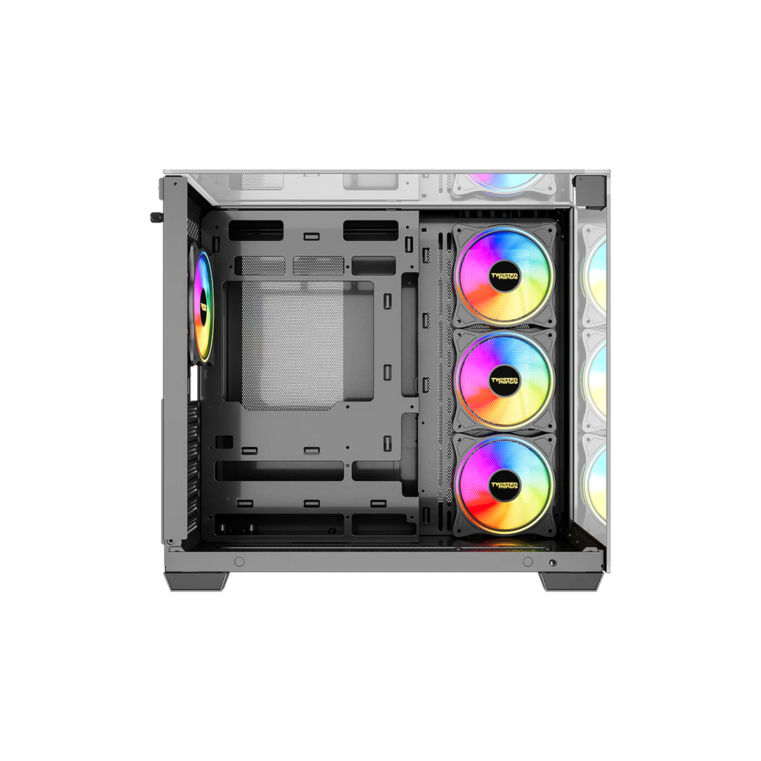 Twisted Minds Warden Rider Gaming Case Mid Tower 04 Black – TM-M2858-B - Desert Games