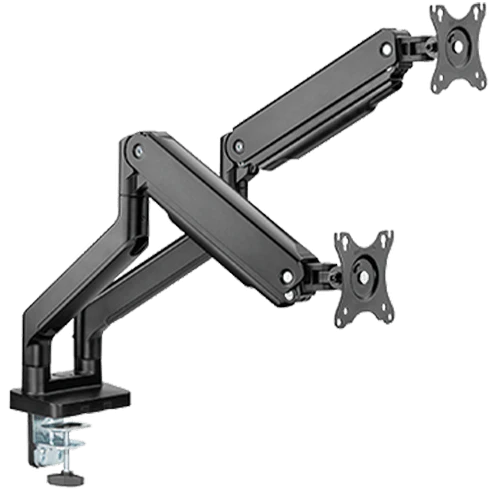 Twisted Minds Dual Monitor Heavy Duty Spring Assisted Monitor Arm USB Port TM-60-C012 - Desert Games