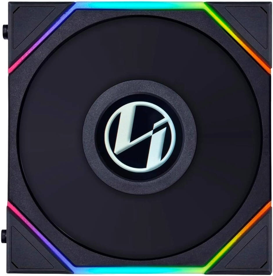 Lian Li Uni Fan TL 120 Case Fan, Triple Pack, W/ Controller, Black | G99.12TLLCD3B.00 - Desert Games