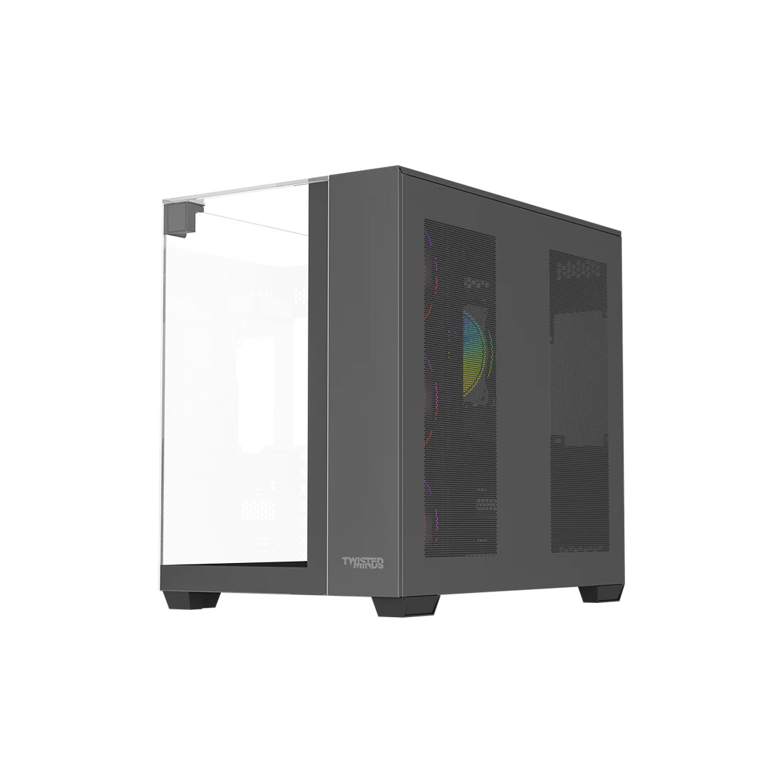 Twisted Minds Warden Rider Gaming Case Mid Tower 04 Black – TM-M2858-B - Desert Games