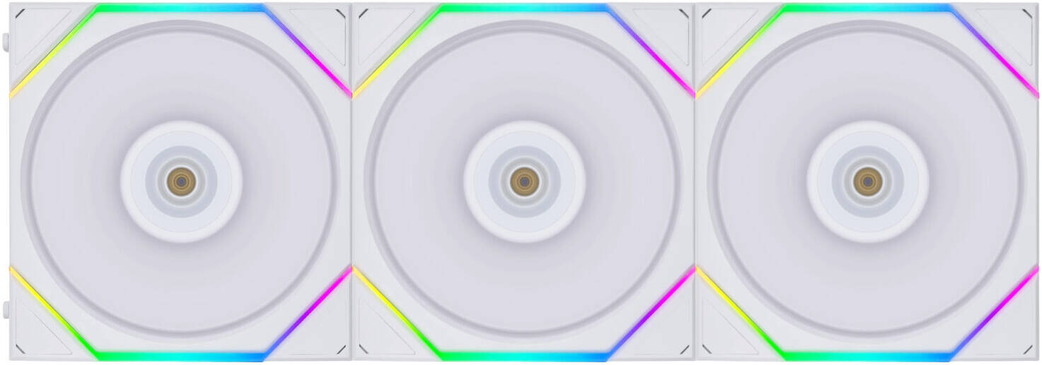 Lian Li Uni Fan TL 120 Case Fan, Triple Pack, White | G99.12TL1W.00 - Desert Games