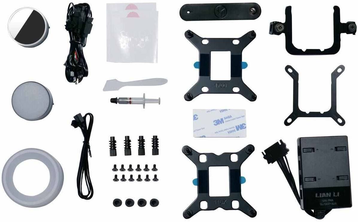 Lian Li Galahad II Trinity SL-INF 360 All In one CPU Cooler, Black | G89.GA2T36INB.00 - Desert Games