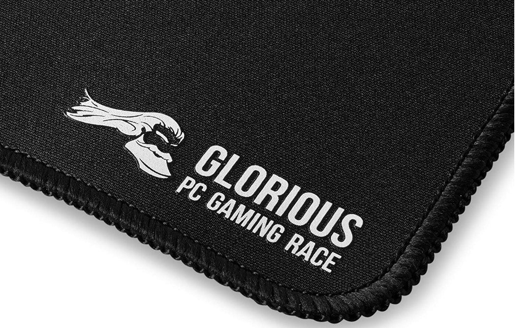 Glorious 3XL Extended Gaming Mouse Pad/Mat, Long Black Cloth, Mousepad, Stitched Edges, 48x24 | 3XL - Desert Games