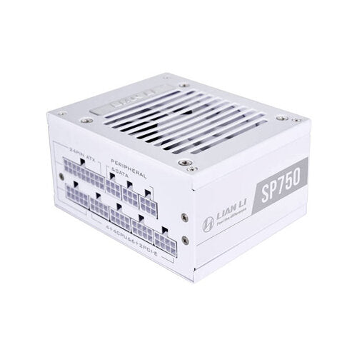 Lian Li SP750 750W 80 Plus Gold Modular SFX Power Supply - White | SP750-WHITE - Desert Games