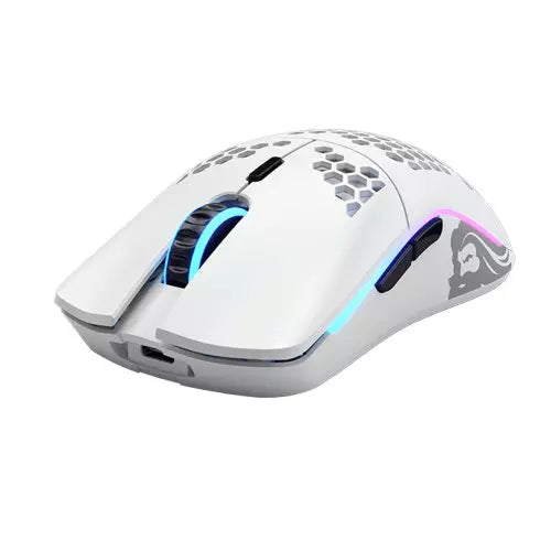 Glorious Model O Wireless Gaming Mouse - Matte White | GLO-MS-OW-MW - Desert Games