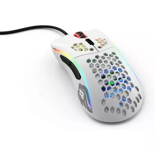 Glorious Model D Minus Gaming Mouse - Matte White | GLO-MS-DM-MW - Desert Games