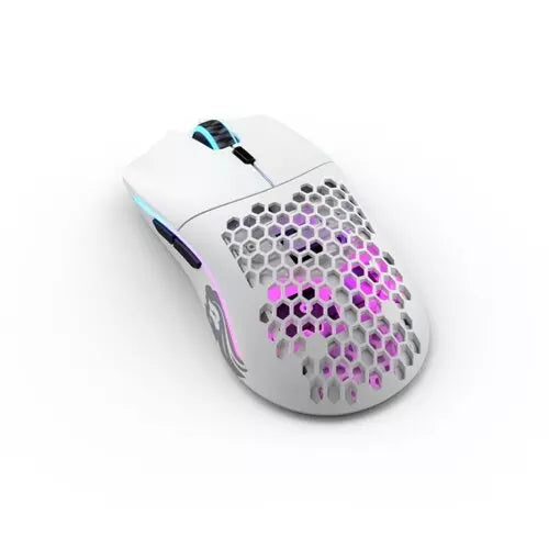 Glorious Model O Minus Wireless Gaming Mouse - Matte White | GLO-MS-OMW-MW - Desert Games