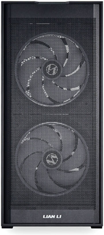 LIAN LI Lancool 206 ATX, RGB Mid-Tower Gaming PC Case, Tempered Glass Side Panel, Mesh Front Panel Mid-Tower Chassis w/ 2 ARGB PWM Fans Pre-Installed, USB Type-C Port, Black | G99.LAN206RX.00 - Desert Games