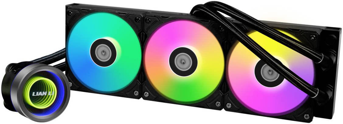 Liquid CPU Coolers Lian Li Galahad II Trinity 360 - Black - Desert Games