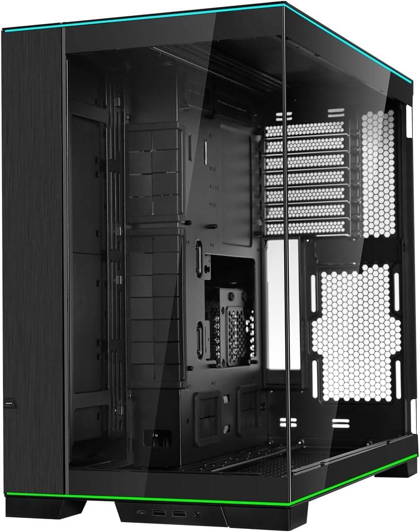 Lian Li O11D EVO RGB E-ATX Gaming Dual Chamber Case, Black | G99.O11DERGBX.00 - Desert Games