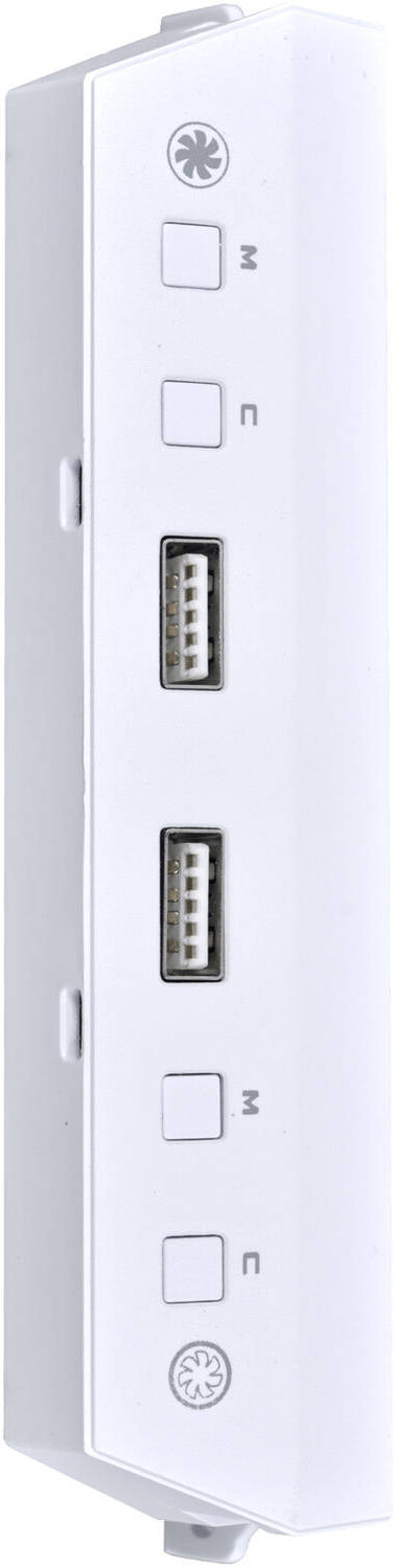 Lian Li Lancool 216 ARGB Controller and USB Module, 10 x Lighting Modes, 7 x Color Modes, 2 x USB-A 3.0/3.1 Gen 1 Ports, Separate or Combined Control Channels, White | LAN216-1W - Desert Games