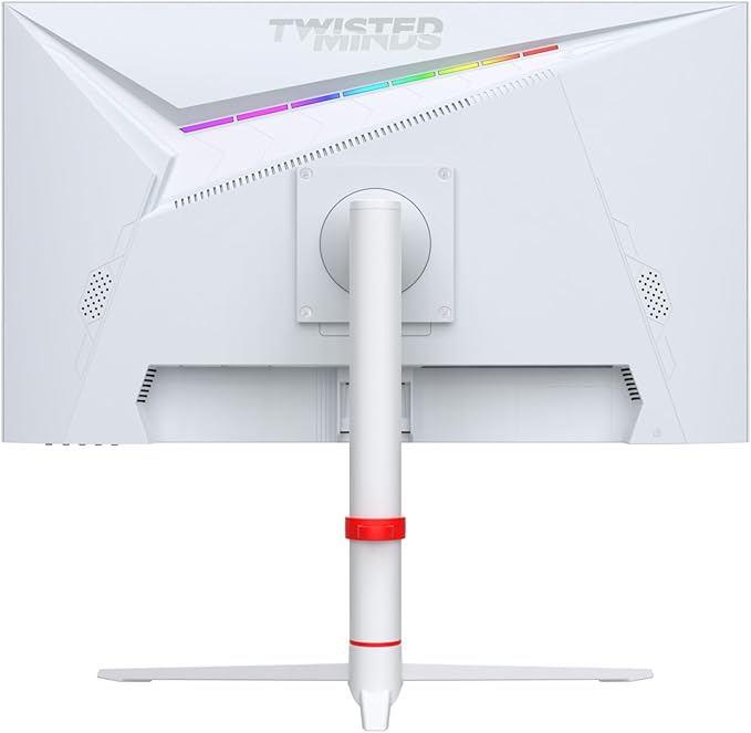 Twisted Minds Artic Pro Series Gaming Monitor, 24" Fast IPS Display, FHD Resolution with 360Hz Refresh Rate, 0.5ms Response Time, 2HDMI, 2DP, Audio Out, 16.7M Pixels, White | TMA24FHD360IPS - Desert Games