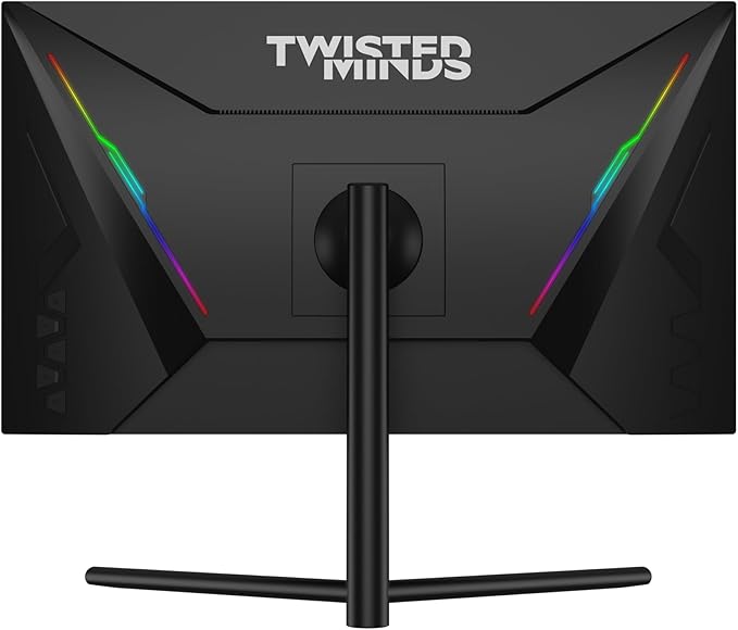 Twisted Minds 27 Inch Display Fast IPS Gaming Monitor - 2560 x 1440 QHD Resolution, 165 Hz Refresh Rate, 16:9 Aspect Ratio, 0.5ms Response Time - Black (TM27QHD165IPS) (165Hz | QHD, 27 inch) - Desert Games