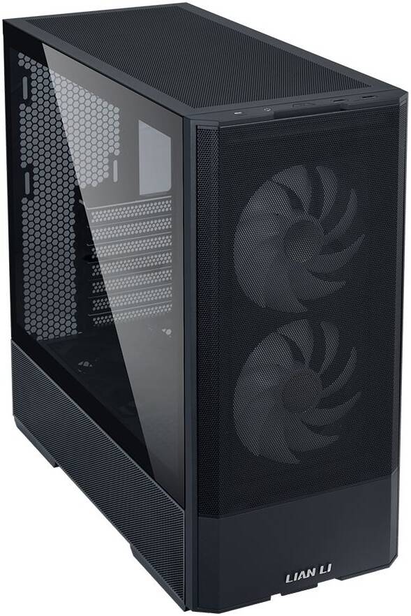 Lian Li Lancool 207 Mid Tower Case, 2x 140mm & 2x 120mm Pre-Installed Fan, Up to 360mm Radiator & 8x Fan Support, Steel & 4mm Tempered Glass Support, Black | G99.LAN207RX.00 - Desert Games