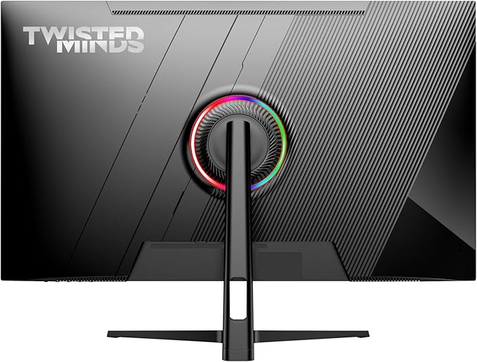 TWISTED MINDS TM32QHD240VA Supreme Series, Flat 31.5 Inch, 2560 x 1440p FHD VA Panel, 240Hz Refresh Rate, 0.5ms Response Time, HDR Black Gaming Monitor, 2.1 HDM - Desert Games
