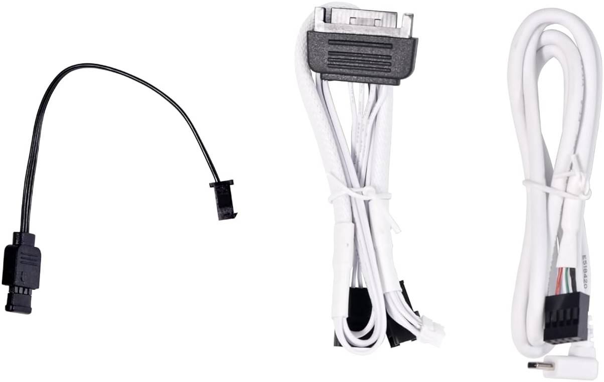 Lian Li Galahad II LCD 280 AIO RGB CPU Liquid Cooler, 2.88" IPS LCD Screen, Asetek 8th Gen 3600 RPM Pump, 140mm FDB Fans, Up to 1550 RPM Fan Speed, 89.7 CFM Airflow, White | G89.GA2ALCD28W.00 - Desert Games