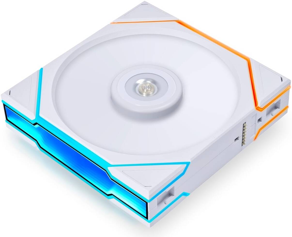 Lian Li Uni Fan TL 120 Case Fan, Single Pack, White | G99.12TL1W.00 - Desert Games