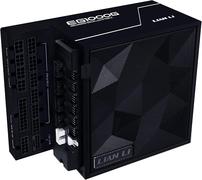 Lian Li EDGE 1000W 80 PLUS Platinum Full Modular ATX Power Supply – Black - Desert Games