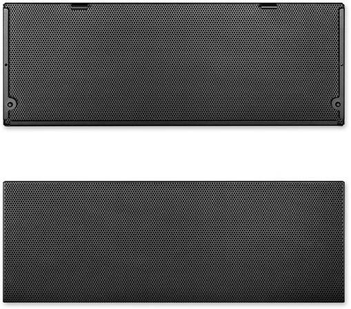 Lian-Li Q58 Mesh Kit, Improve Airflow, Hinge Panel With Strong Magnet, 2 Pieces Included, Steel, Black | Q58-1x - Desert Games
