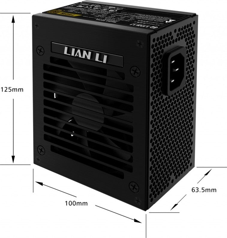 Lian Li SP750 750W 80 Plus Gold Certified Power Supply, Fully Modular, Active PFC, SFX Form Factor | G89.SP750B.00UK - Desert Games