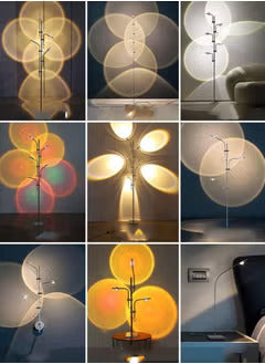 Gadgeton Modern RGB Sunset 5 Corner Light Floor Lamp - 745616 - Desert Games