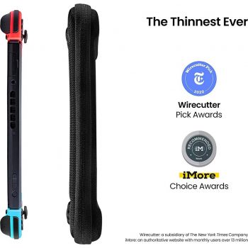 Tomtoc Nintendo Switch Slim Case - Black - Desert Games