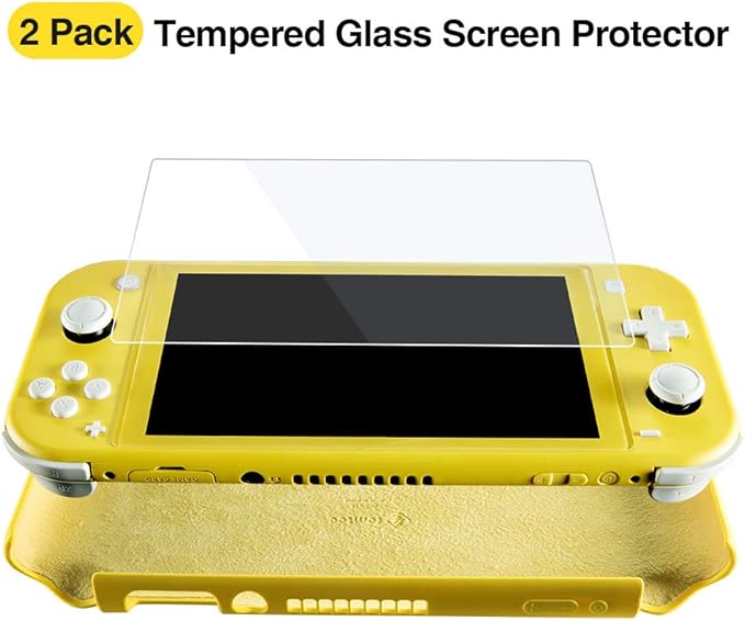 Tomtoc Nintendo Switch Lite Liquid Silicone Case - Yellow - Desert Games