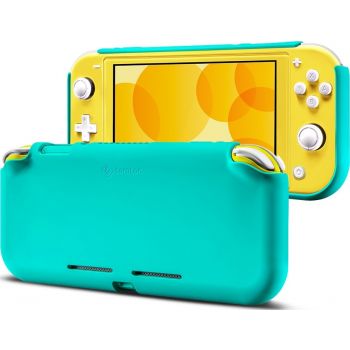 Tomtoc Nintendo Switch Lite Liquid Silicone Case - Turquoise - Desert Games